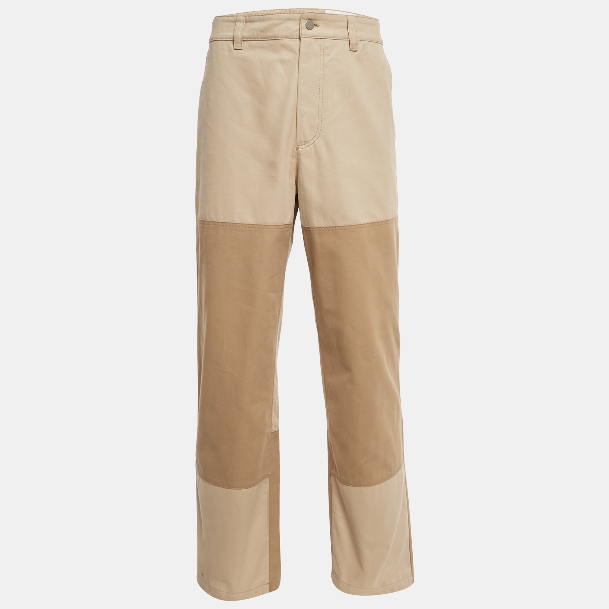 Axel Arigato Beige Cotton Ink Trousers Axel Arigato Beige Cotton Ink Trousers