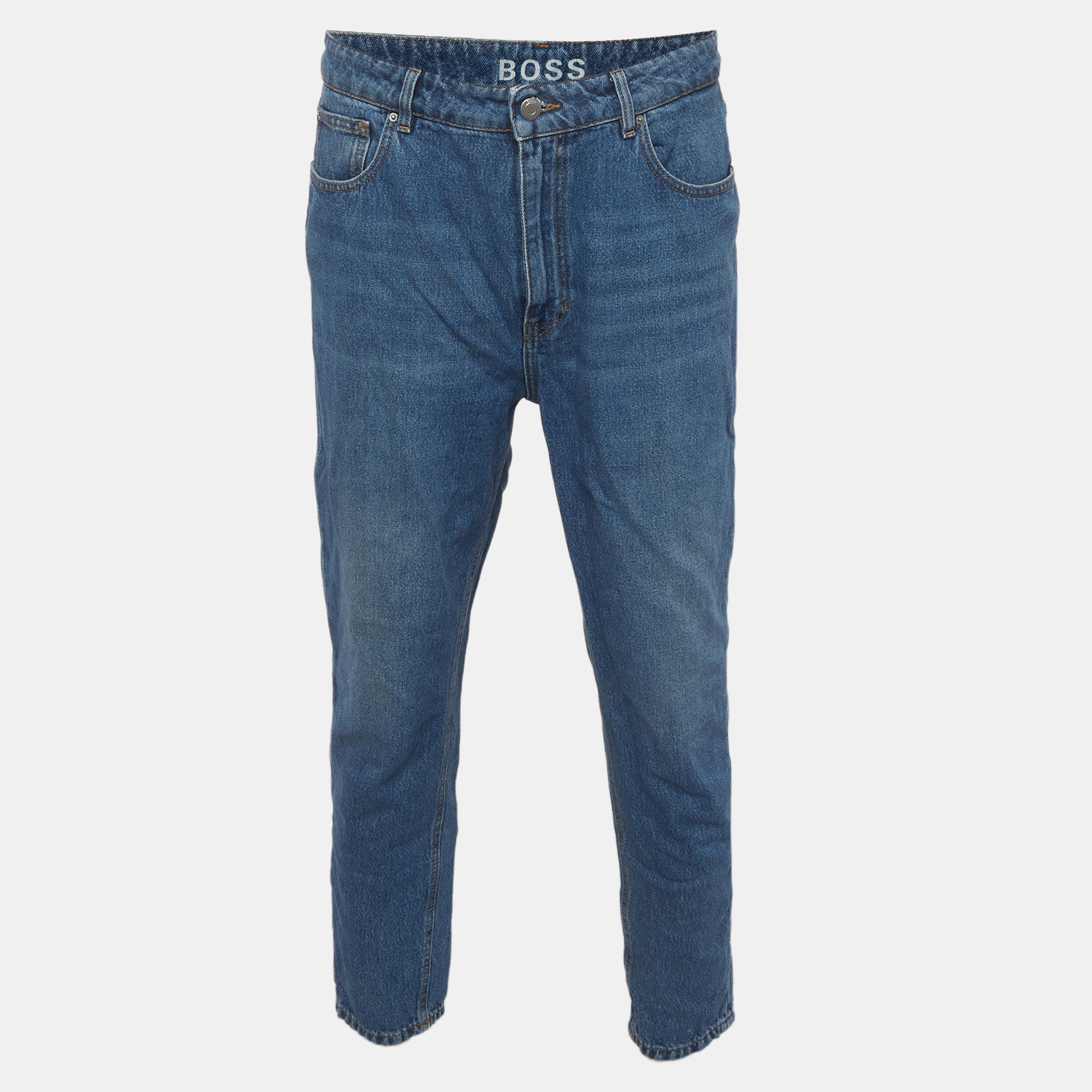Boss By Hugo Boss Blue Denim Regular Fit Jeans MWaist “