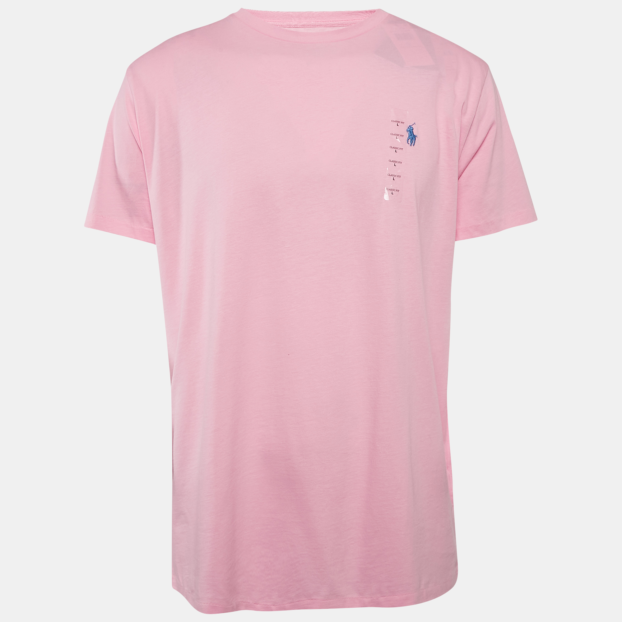 Polo Ralph Lauren Pink Jersey Crewneck Shirt