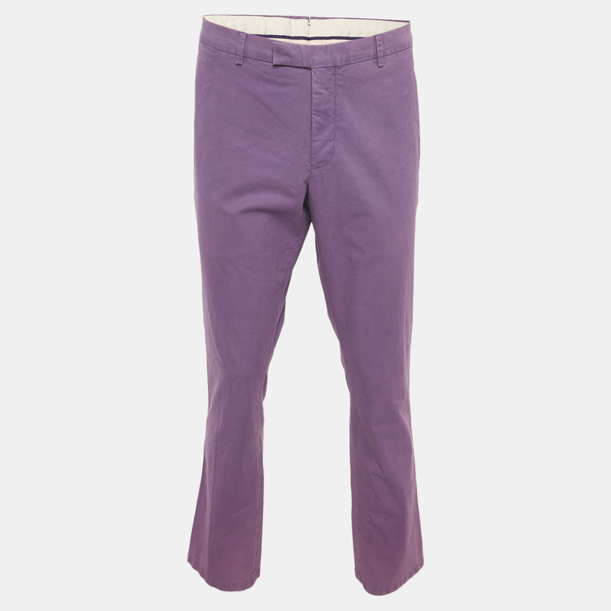 Ralph Lauren Purple Stretch Cotton Greenwich Chino Trousers Ralph Lauren Purple Stretch Cotton Greenwich Chino Trousers