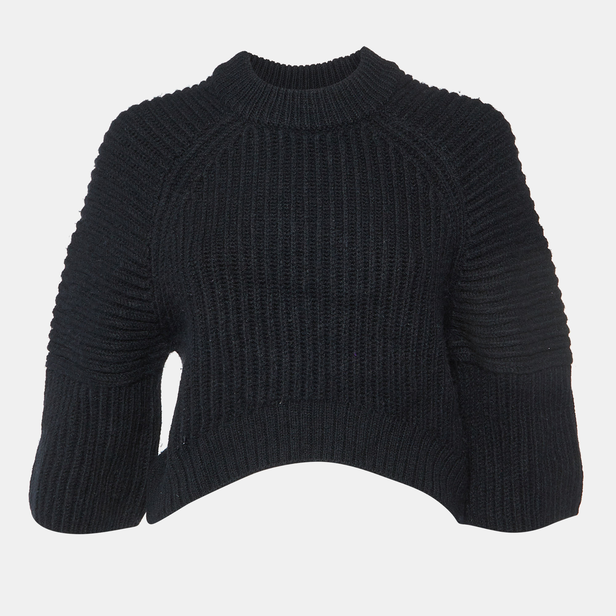 Balenciaga Black Wool Blend Jumper Balenciaga Black Wool Blend Jumper