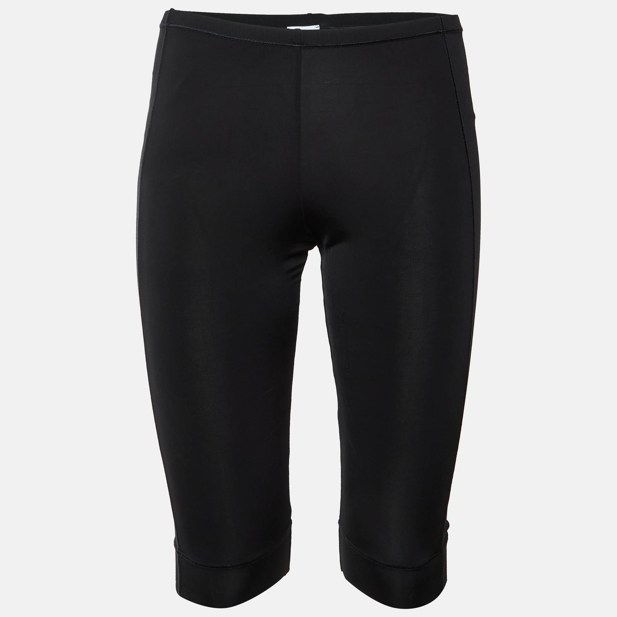 Ganni Black Jersey Shaper Shorts Ganni Black Jersey Shaper Shorts