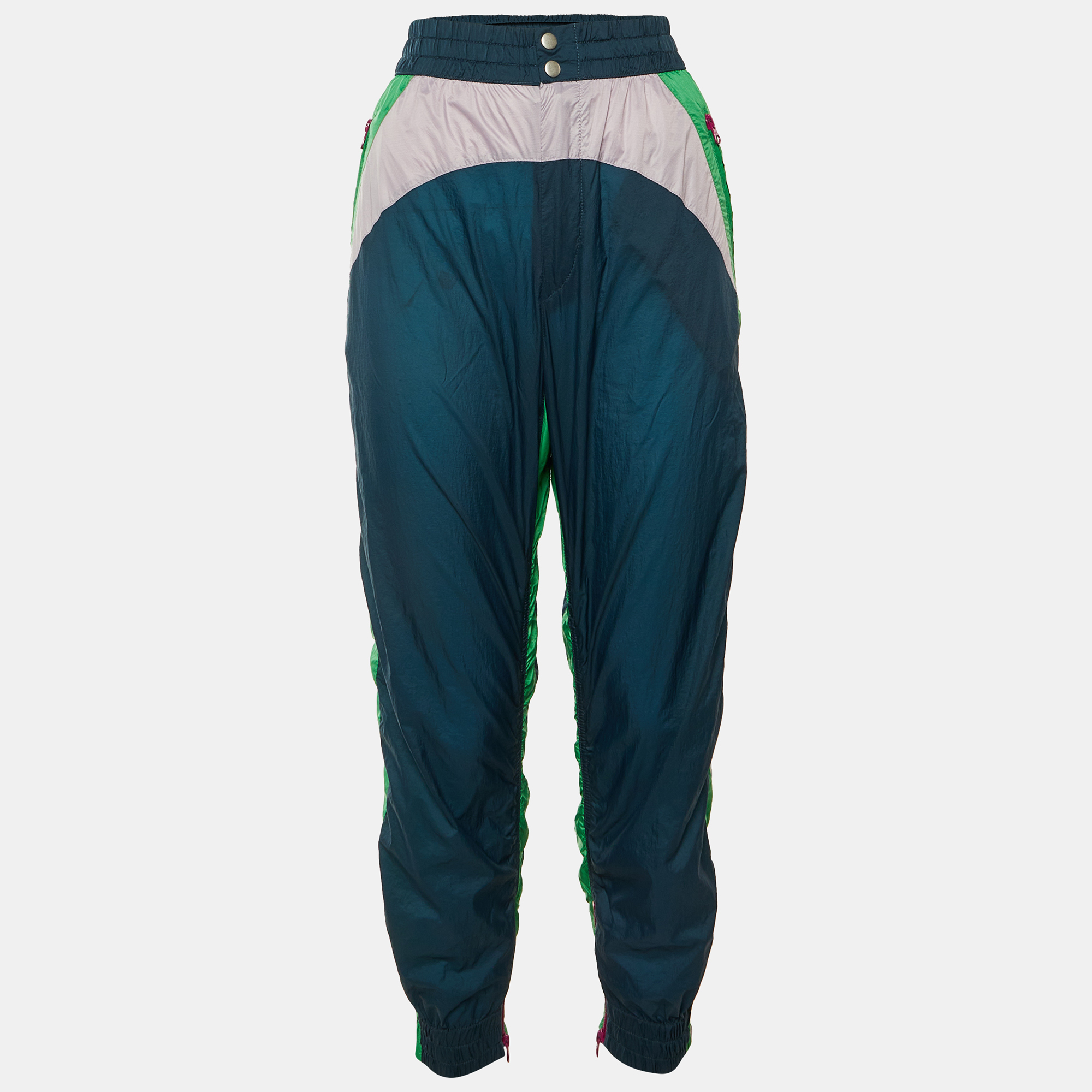 Isabel Marant Color Block Nylon Raruso Joggers Isabel Marant Color Block Nylon Raruso Joggers