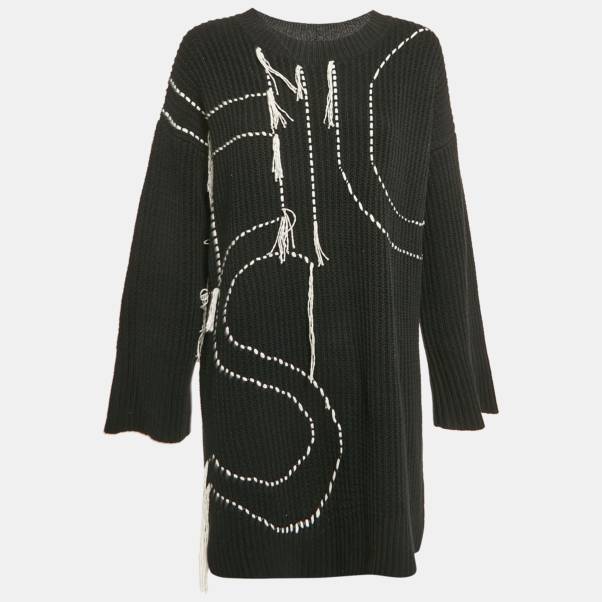 Joseph Black Fancy Knit Jumper