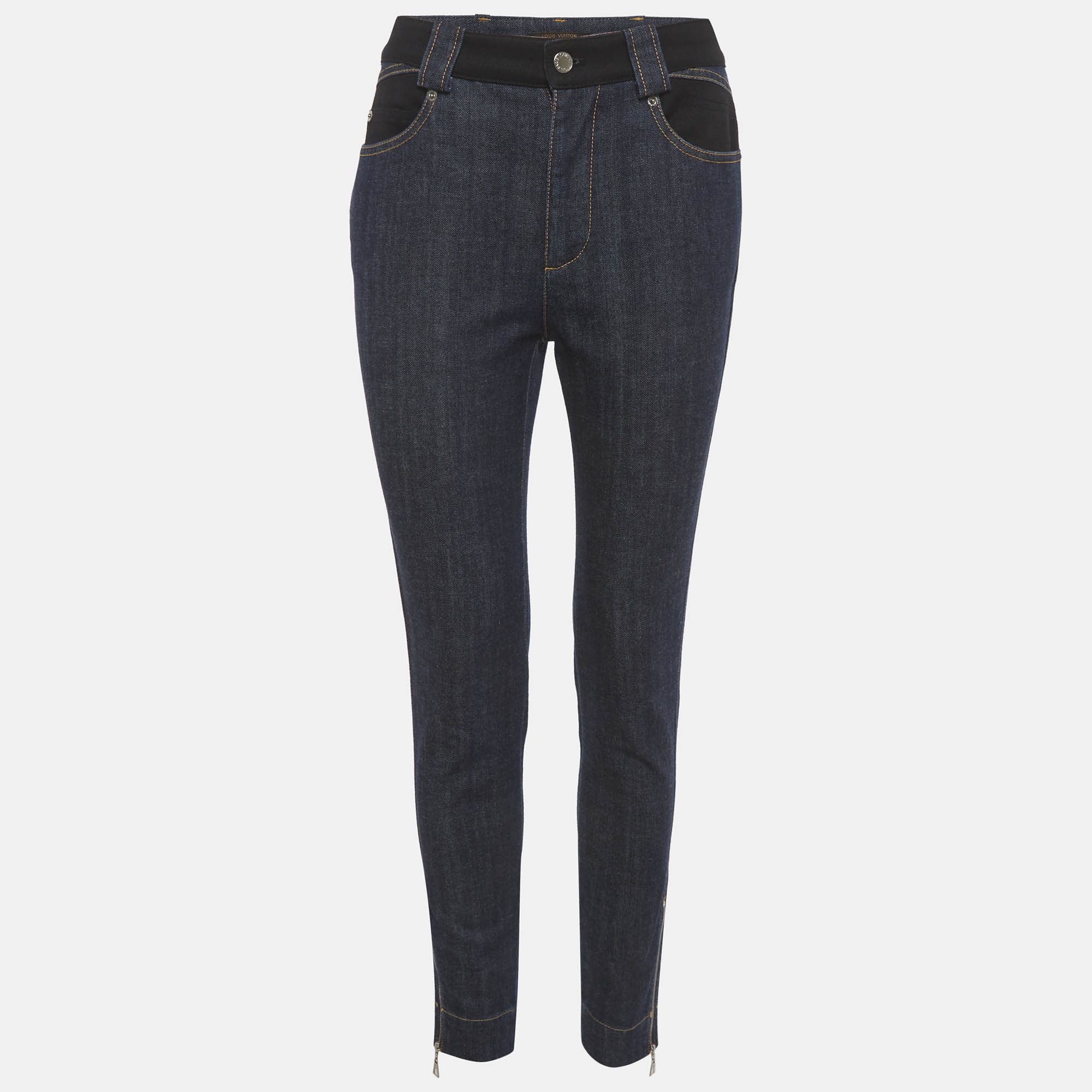 Louis Vuitton Dark Blue Slim Fit Jeans MWaist “ Louis Vuitton Dark Blue Slim Fit Jeans MWaist “