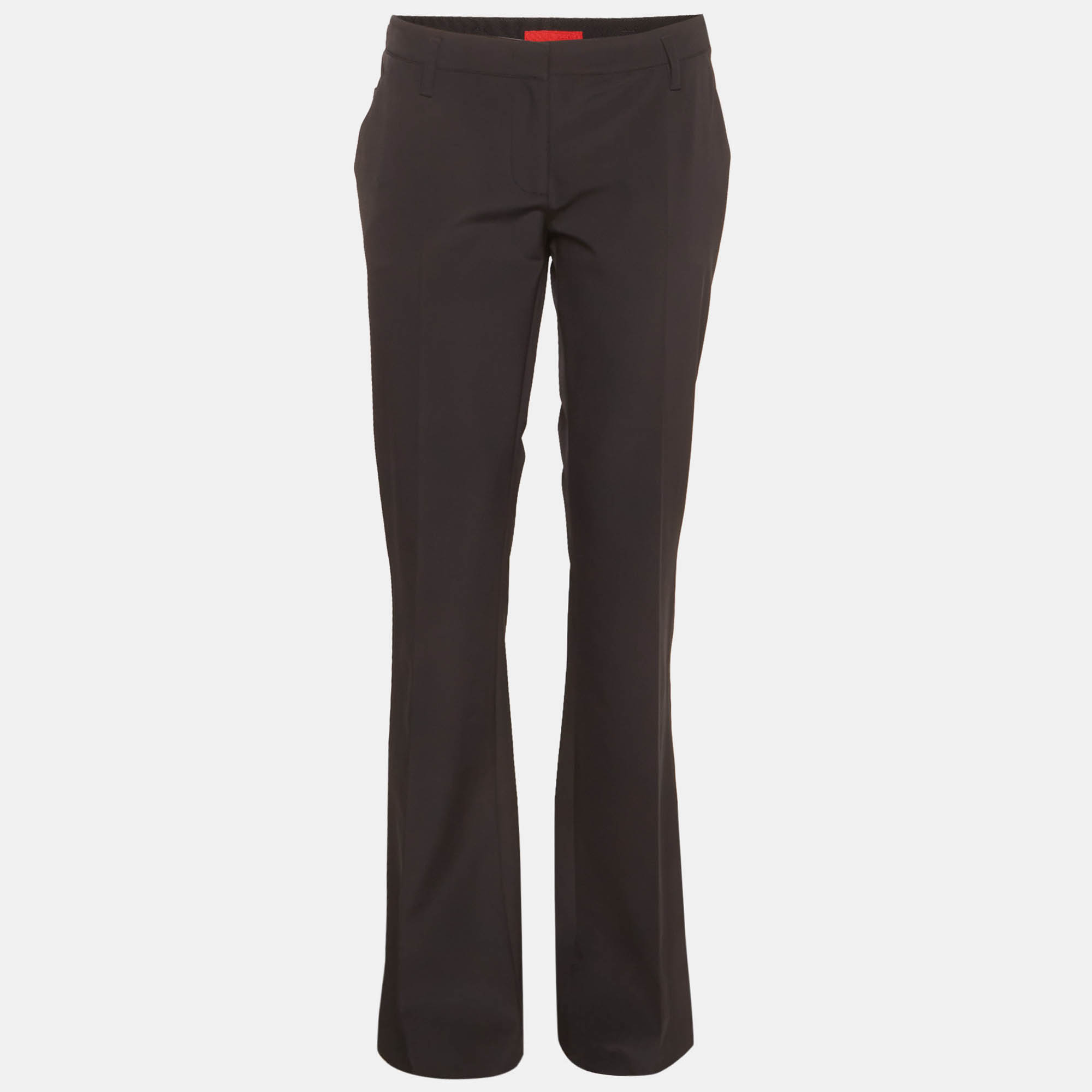 Prada Navy Blue Technical Gabardine Trousers Prada Navy Blue Technical Gabardine Trousers