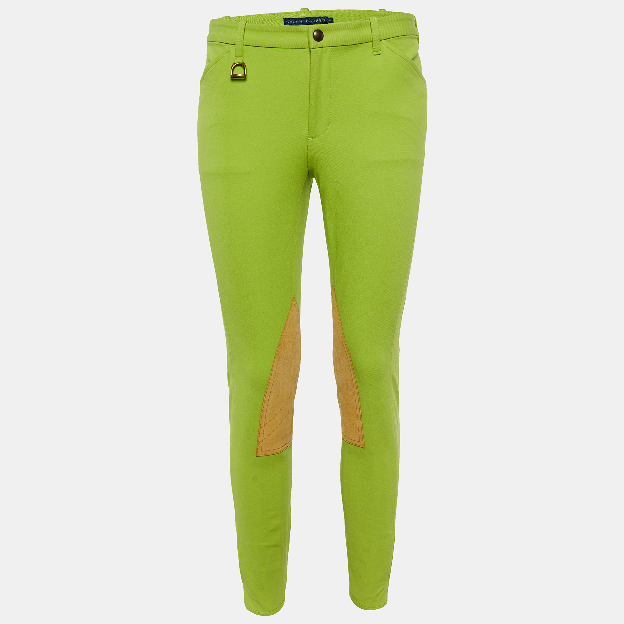 Ralph Lauren Green Stretch Cotton Patch Detail Jeans MWaist “ Ralph Lauren Green Stretch Cotton Patch Detail Jeans MWaist “