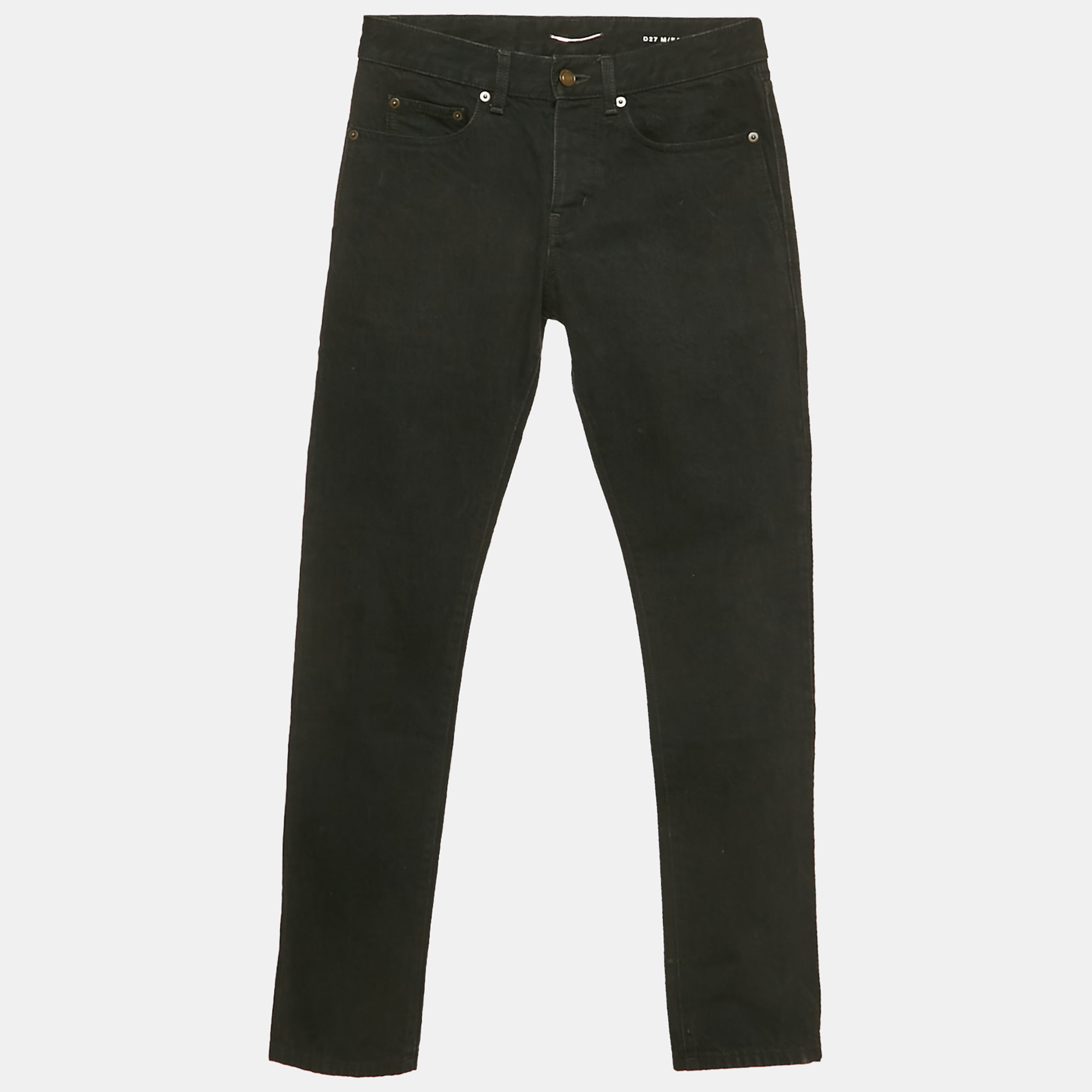 Saint Laurent Paris Black Denim Regular Fit Jeans S Waist “ Saint Laurent Paris Black Denim Regular Fit Jeans S Waist “