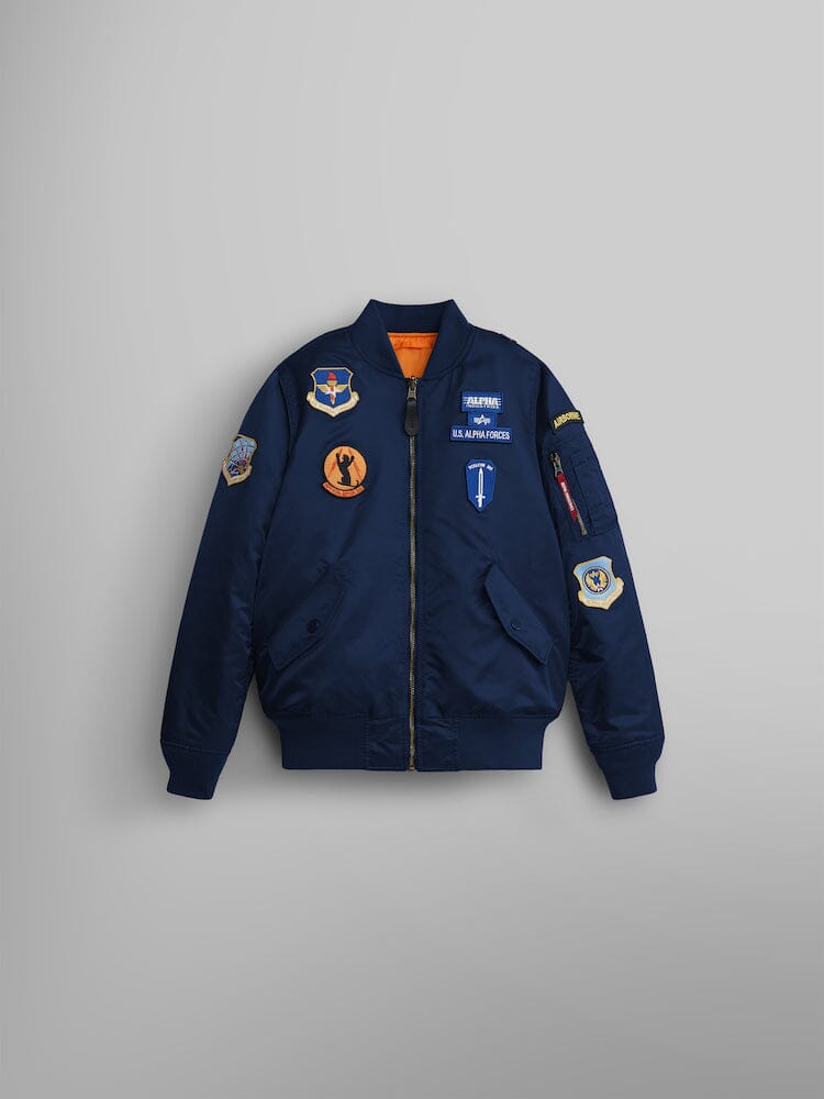 MA- SQUADRON BOMBER JACKET YOUTH – REPLICA BLUE Y MA- SQUADRON BOMBER JACKET YOUTH – REPLICA BLUE Y