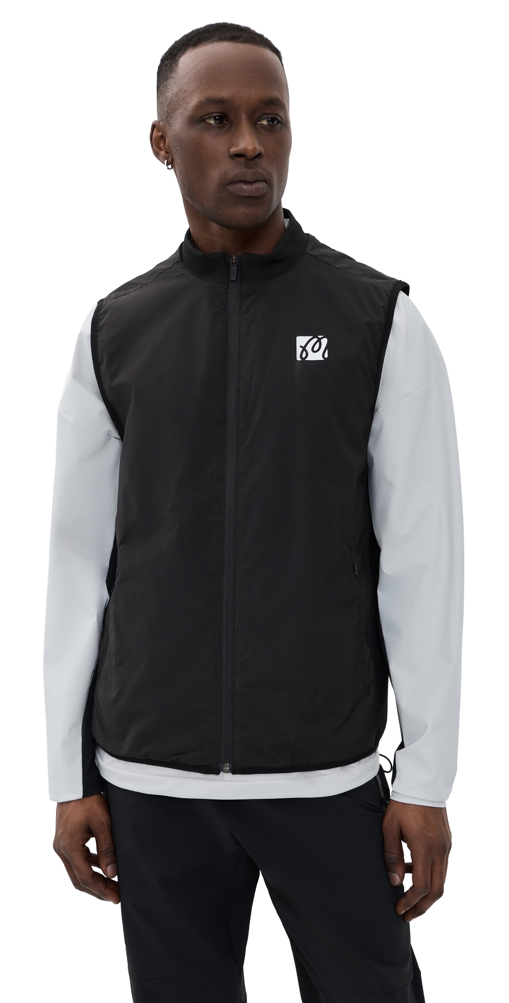 Malbon Performance Panel Vest Black Malbon Performance Panel Vest Black