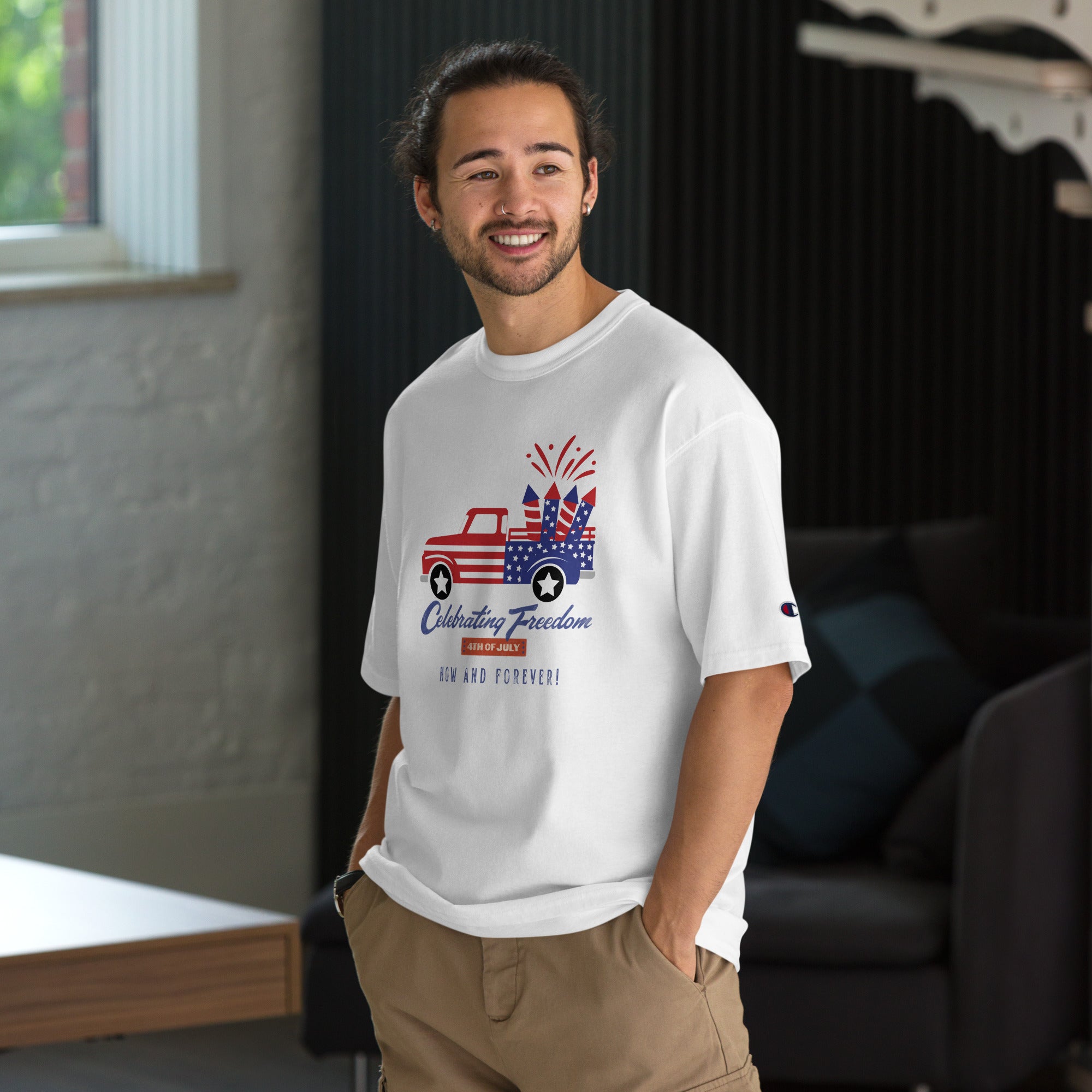 Gift Freedom Loudly Men’s Champion Shirt Gift Freedom Loudly Men’s Champion Shirt