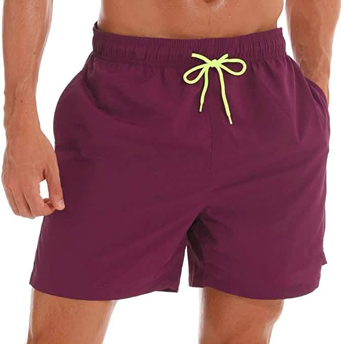 Men’s Swim Trunks Quick Dry Beach Shorts with Pockets Men’s Swim Trunks Quick Dry Beach Shorts with Pockets