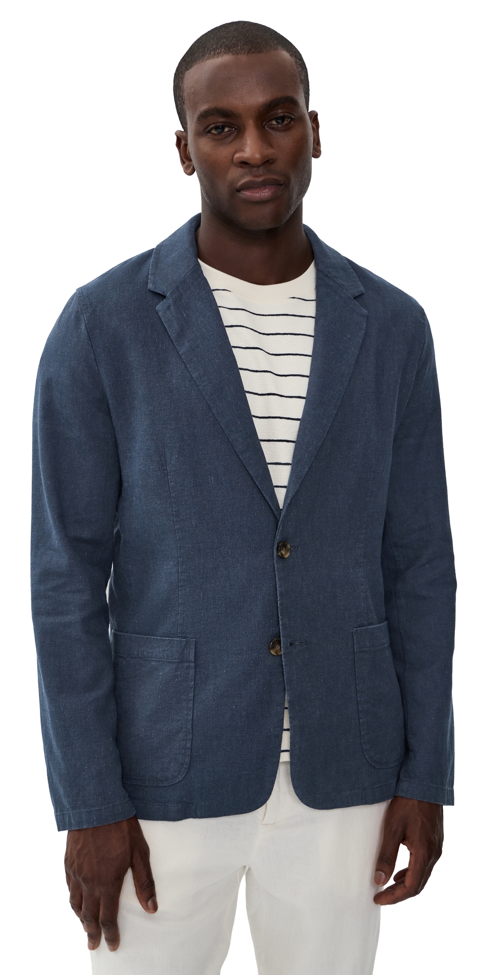 Marine Layer Hemp Blazer Navy Marine Layer Hemp Blazer Navy