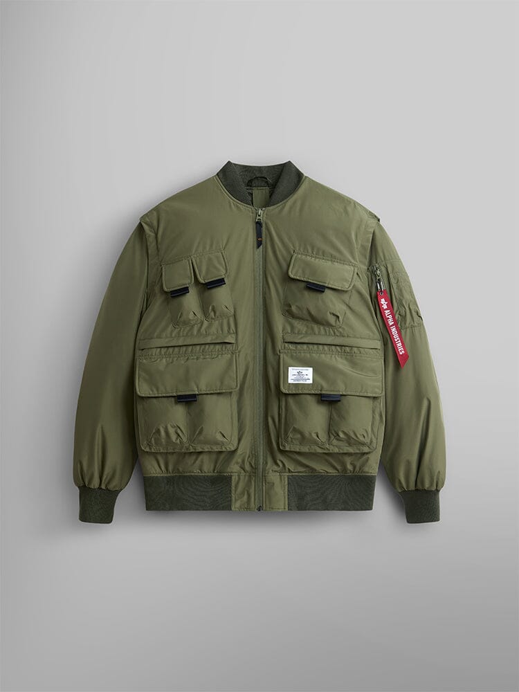 MULTI POCKET BOMBER JACKET MULTI POCKET BOMBER JACKET