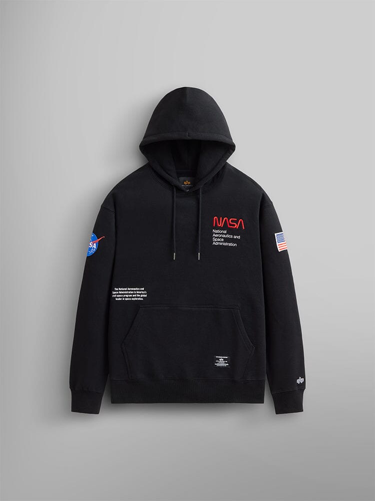 NASA WORM LOGO HOODIE NASA WORM LOGO HOODIE