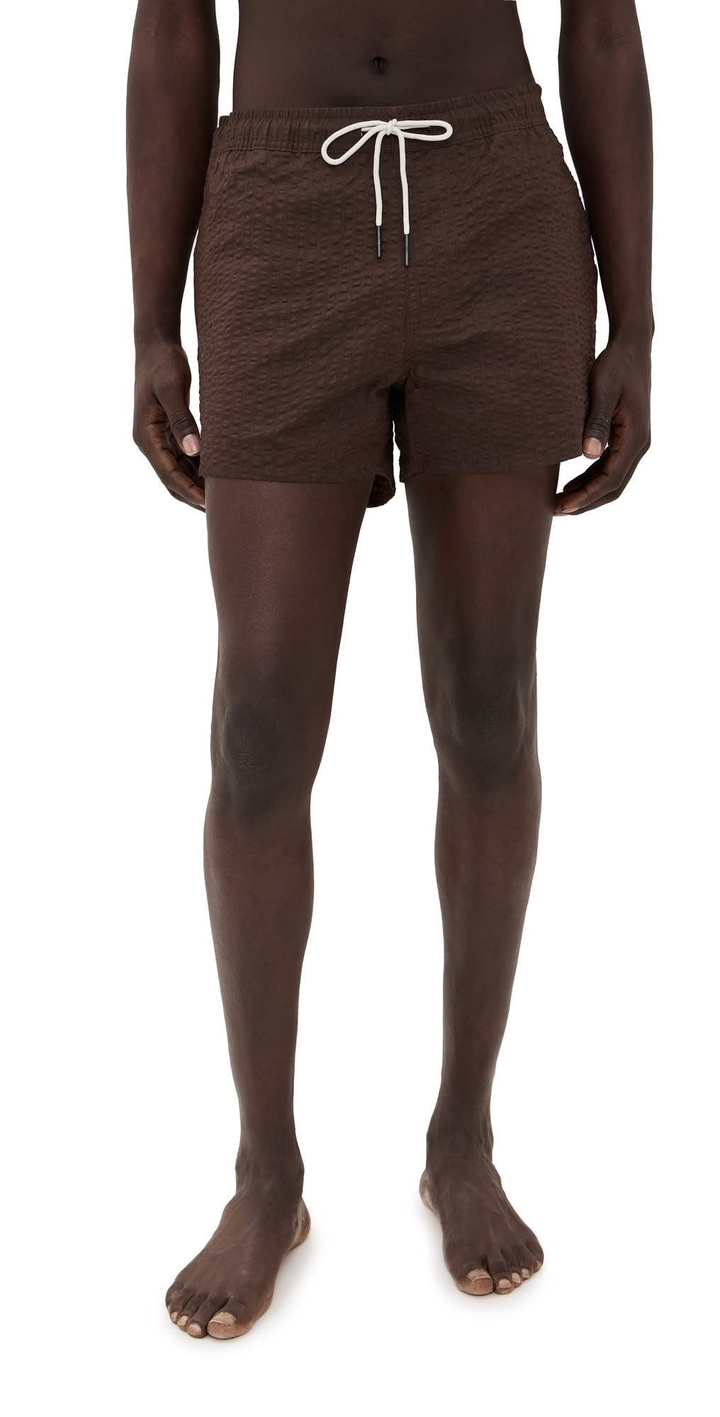 OAS Espresso Calo Swim Shorts Brown
