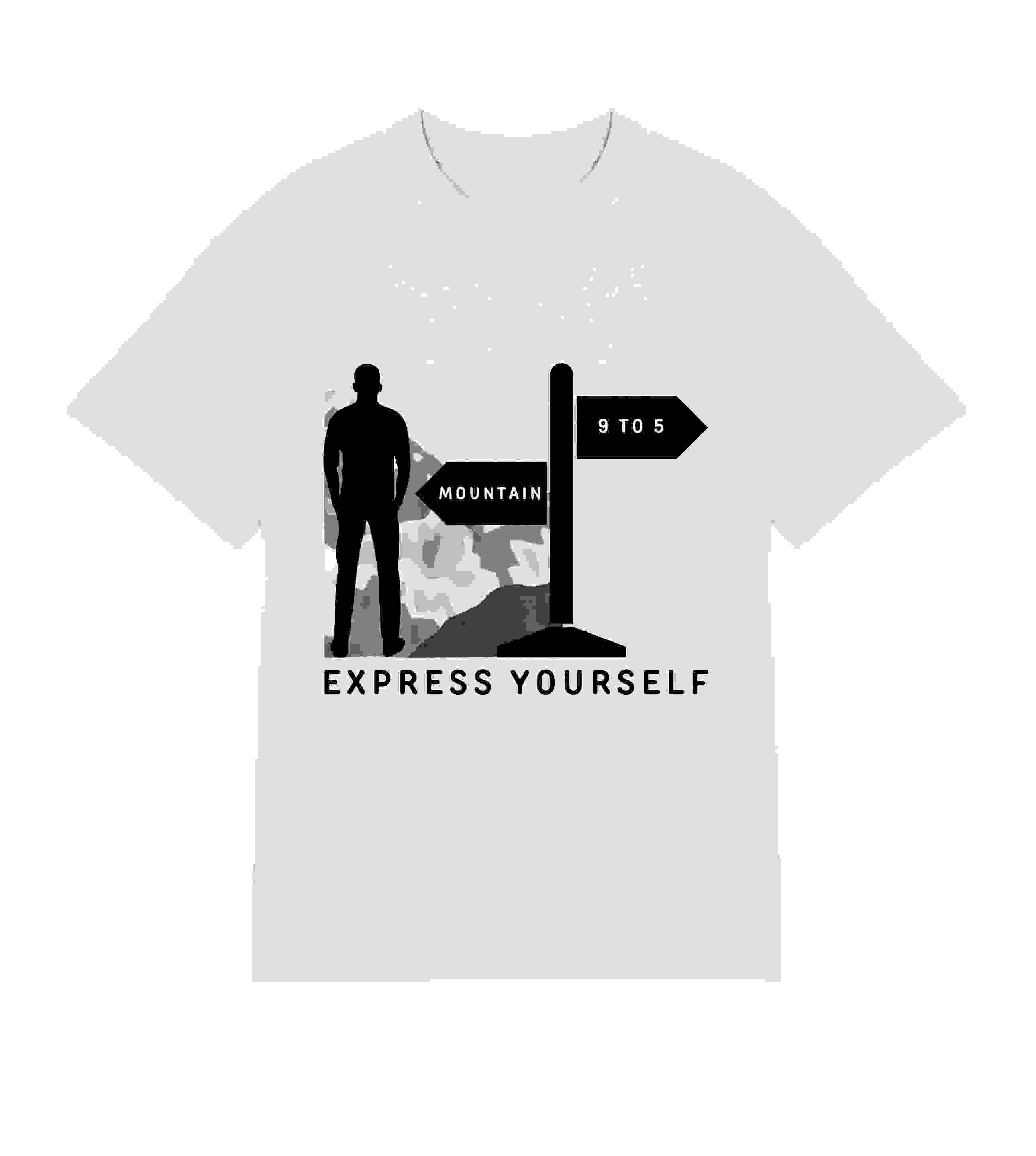 Beyond The to – Men’s Boxy Shirt – Off white M men