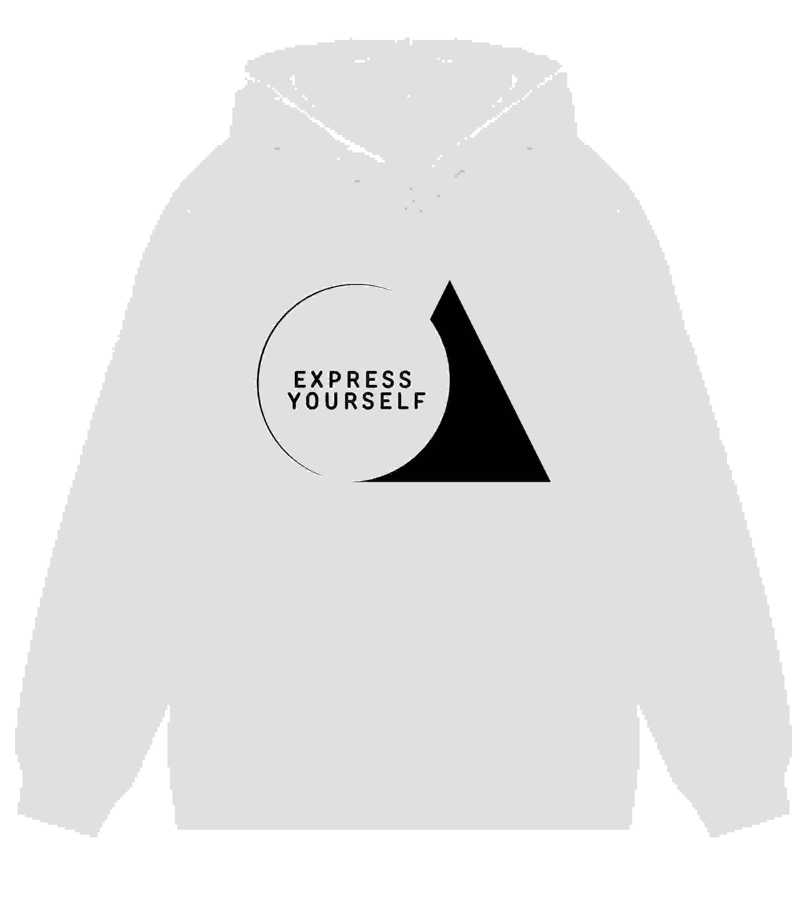 Fashion Forward – The Essential ‘Express Yourself’ Hoodie – Off white L men Fashion Forward – The Essential ‘Express Yourself’ Hoodie – Off white L men