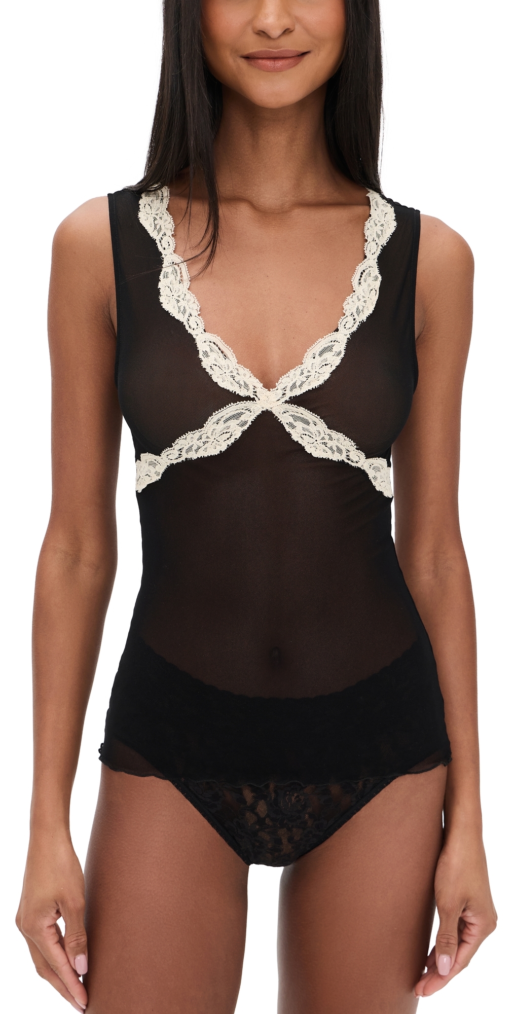 Only Hearts Empire Tank Top BlackCream PS
