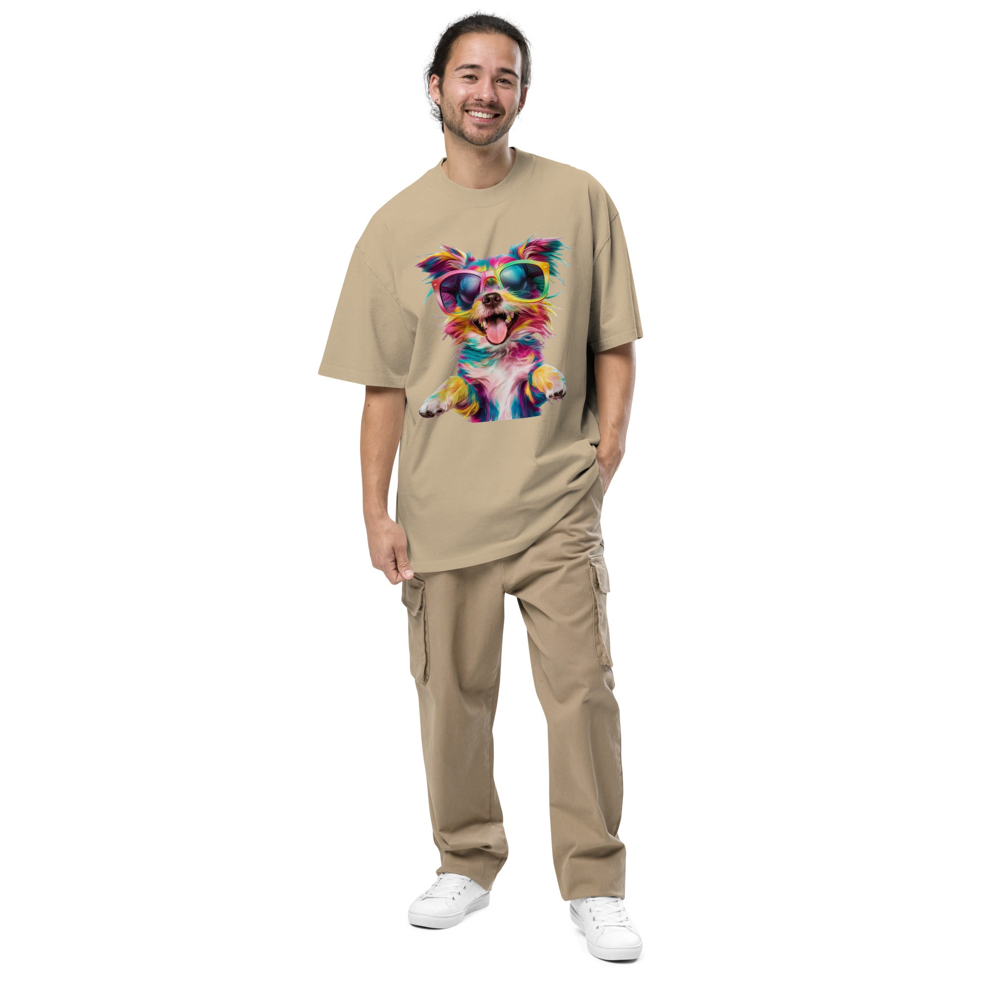 Oversized Dog Shirt Smile Starter Gift Oversized Dog Shirt Smile Starter Gift