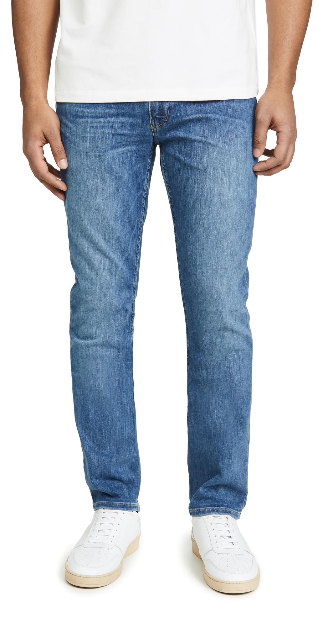 PAIGE Federal Transcend Vintage Slim Straight Jeans Cartwright PAIGE Federal Transcend Vintage Slim Straight Jeans Cartwright