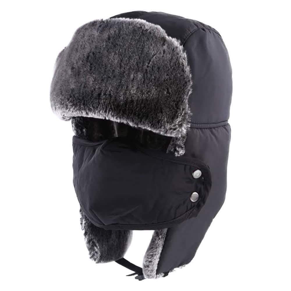 Polar Fleece Hat with Removable Face Mask Polar Fleece Hat with Removable Face Mask