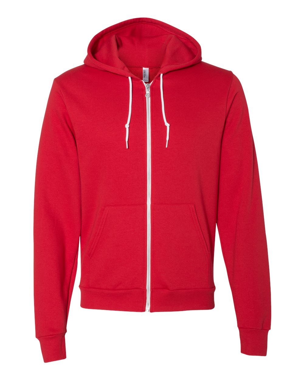 American Apparel – F – Flex Fleece Full – Zip Hoodie – Red American Apparel – F – Flex Fleece Full – Zip Hoodie – Red