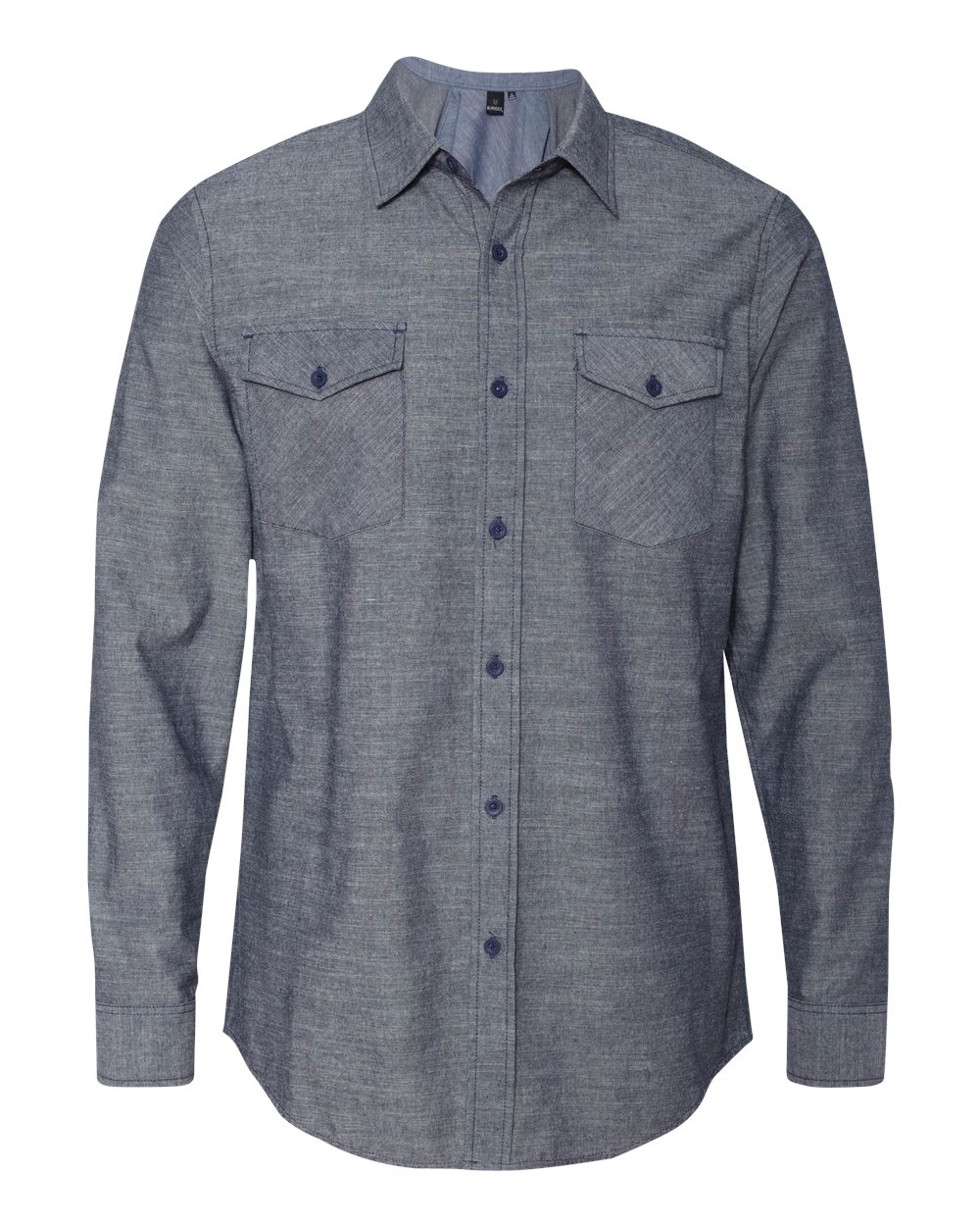 Burnside – – Chambray Shirt – Dark Denim Burnside – – Chambray Shirt – Dark Denim