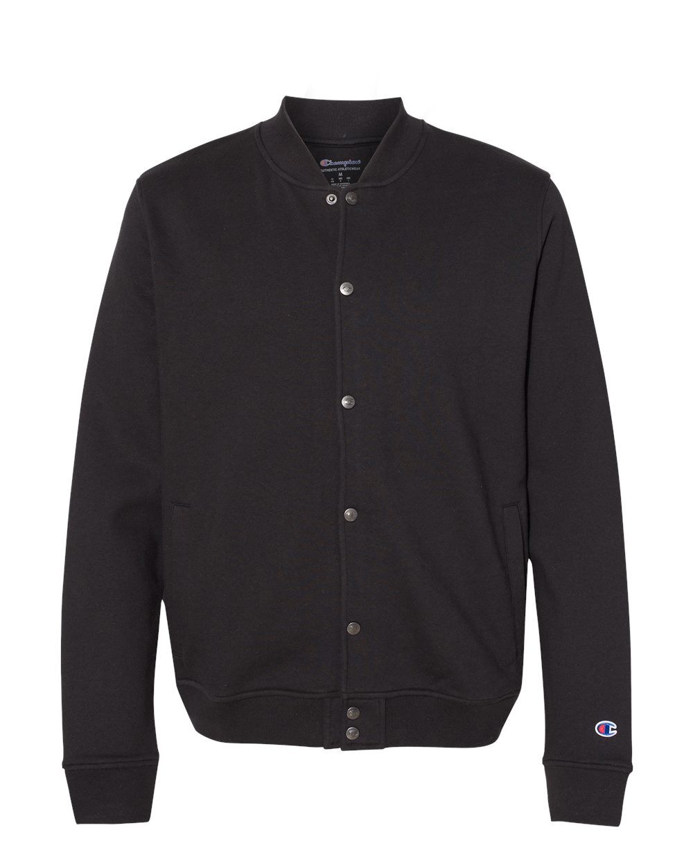 Champion – CO – Unisex Bomber Jacket – Black