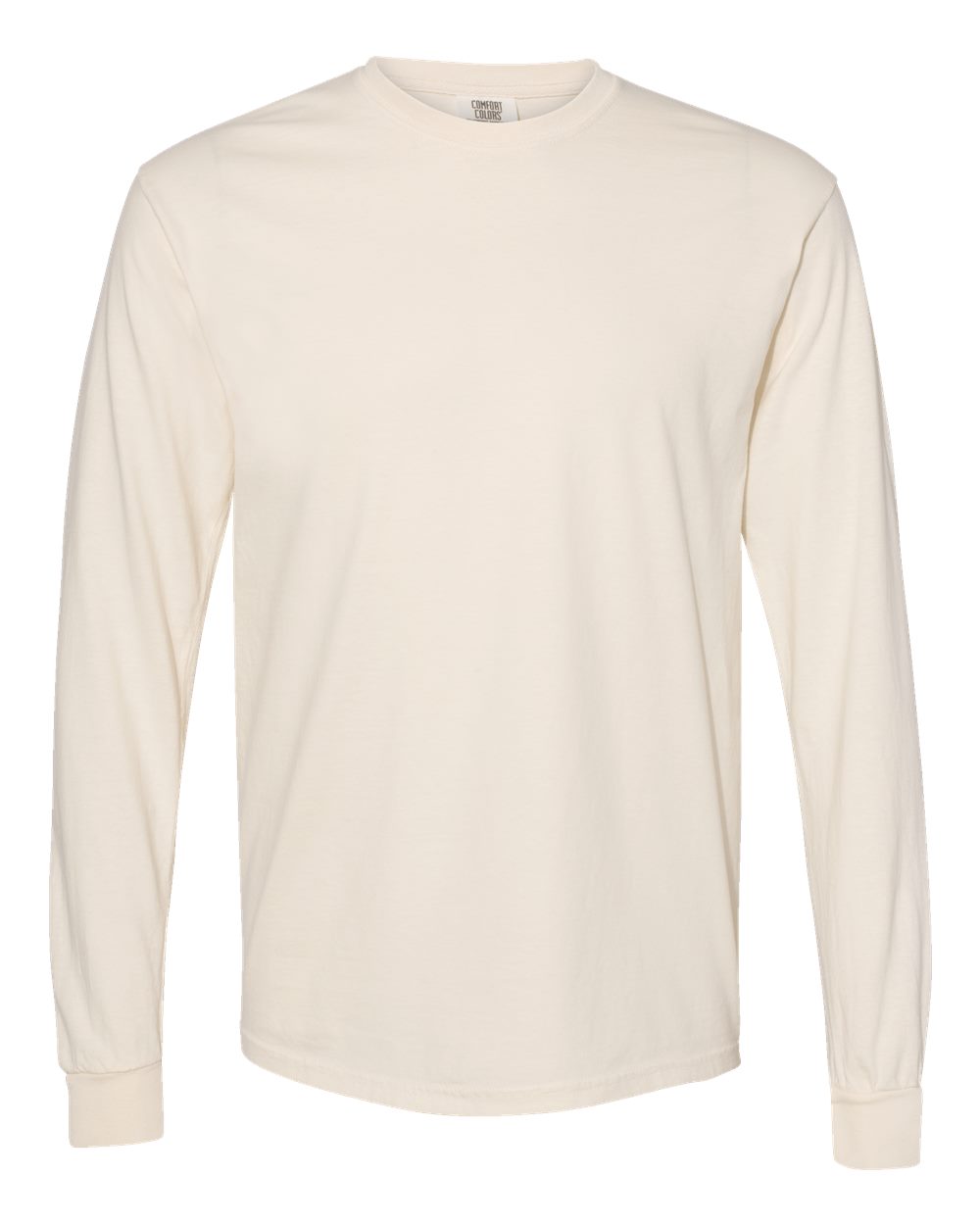 Comfort Colors – – Garment – Dyed Heavyweight Long Sleeve T – Shirt – Ivory Comfort Colors – – Garment – Dyed Heavyweight Long Sleeve T – Shirt – Ivory