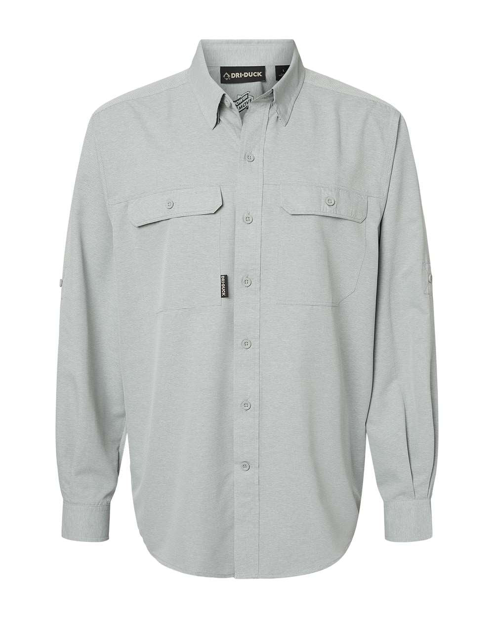 DRI DUCK – – Crossroad Woven Shirt – Grey DRI DUCK – – Crossroad Woven Shirt – Grey