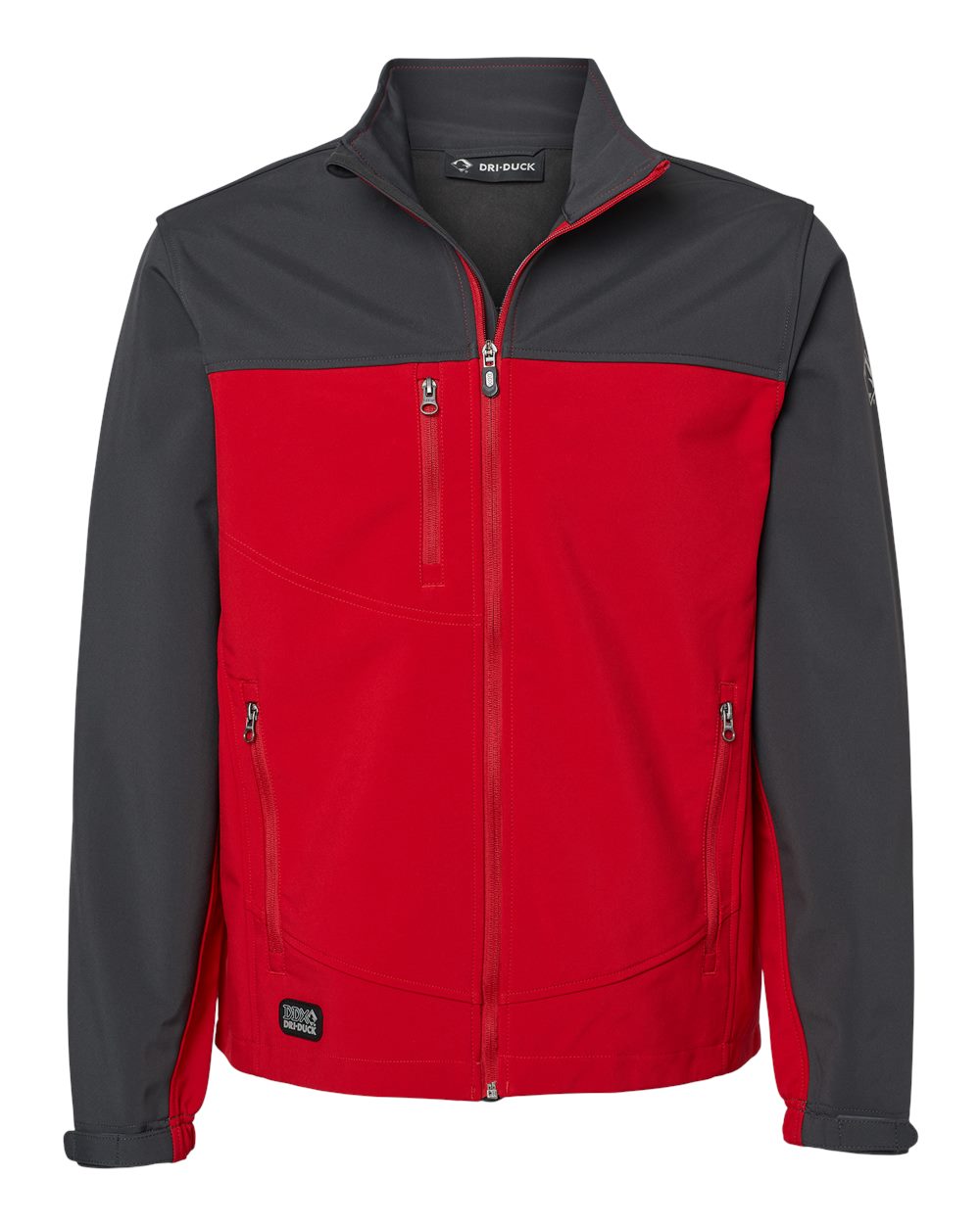 DRI DUCK – – Motion Soft Shell Jacket – Red Charcoal DRI DUCK – – Motion Soft Shell Jacket – Red Charcoal