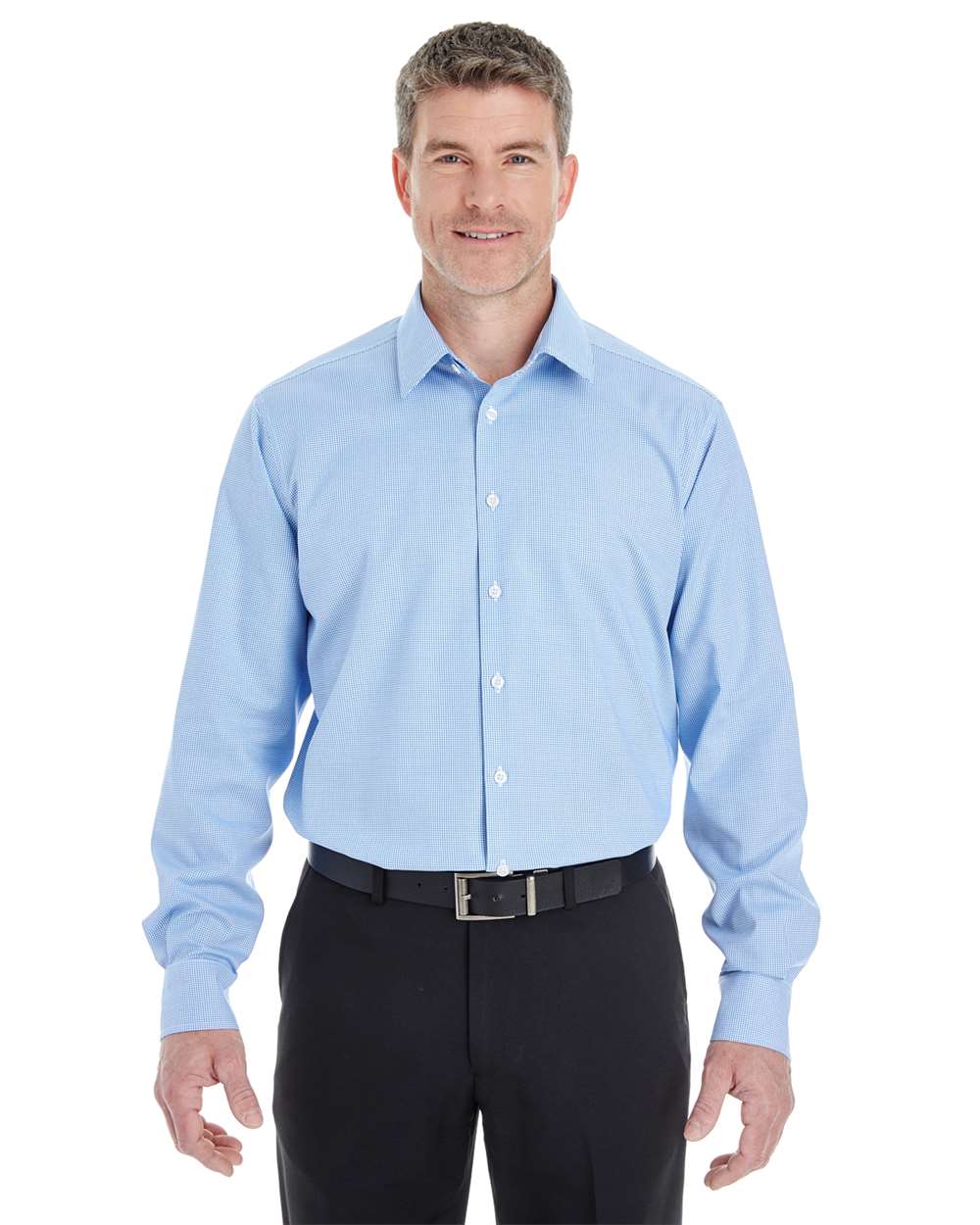 Devon & Jones – DG – Men’s Crown Collection Royal Dobby Dress Shirt – French Blue Devon & Jones – DG – Men’s Crown Collection Royal Dobby Dress Shirt – French Blue