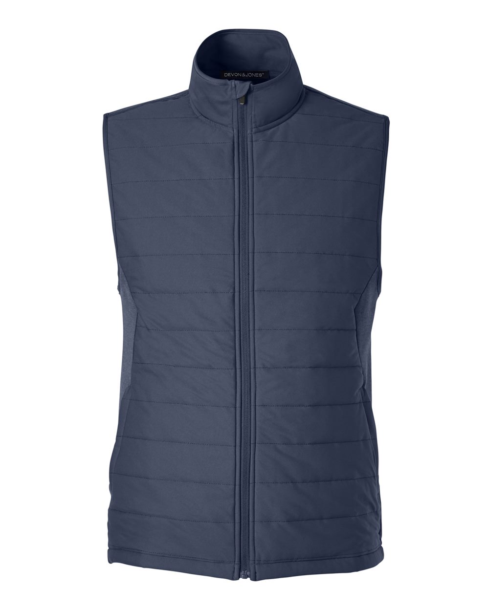 Devon & Jones – DG – Men’s New Classics Charleston Hybrid Vest – Navy Melange Navy –