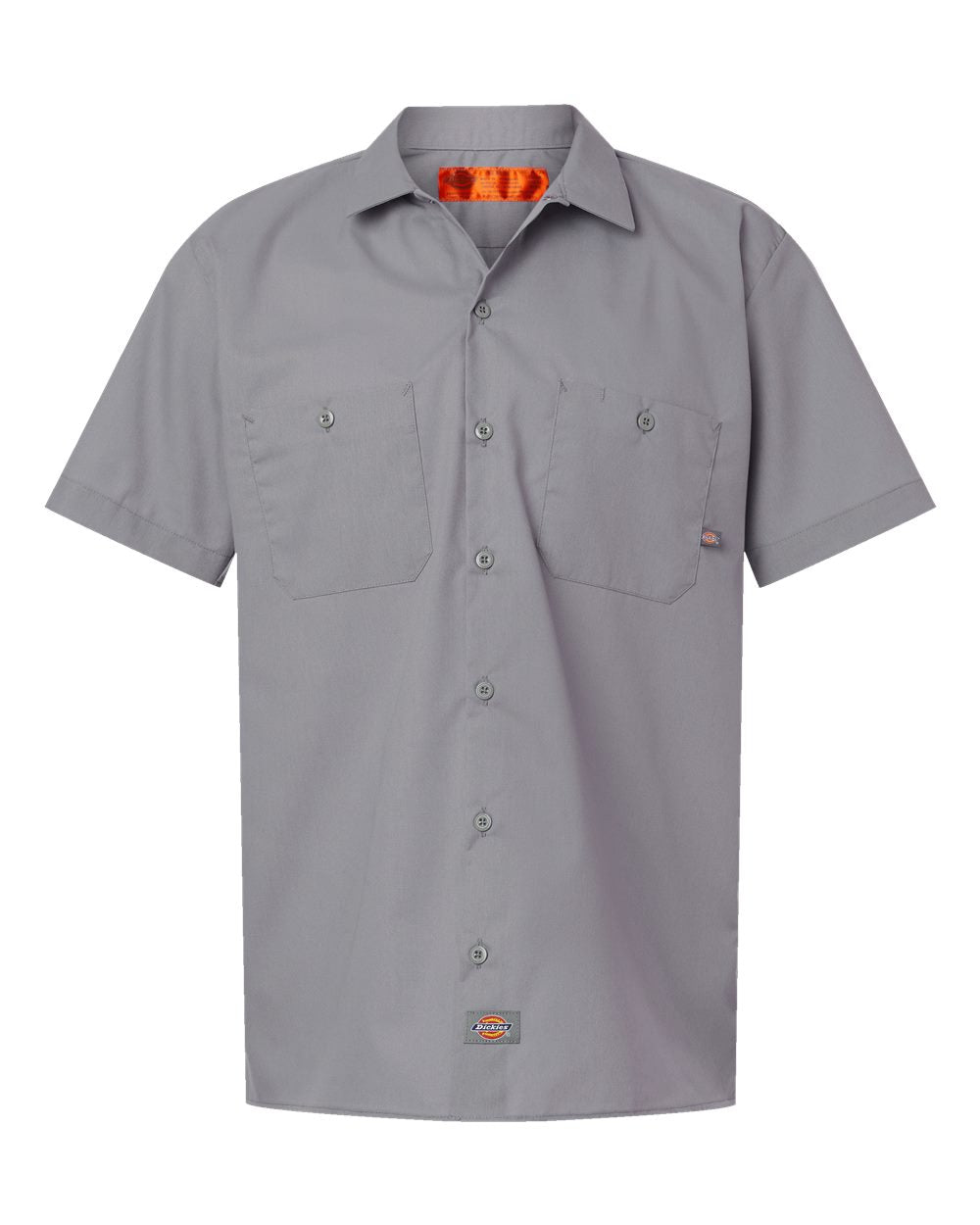 Dickies – S – Industrial Short Sleeve Work Shirt – Graphite Grey Dickies – S – Industrial Short Sleeve Work Shirt – Graphite Grey