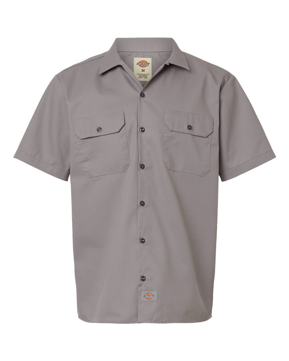 Dickies – – Short Sleeve Work Shirt – Silver Grey Dickies – – Short Sleeve Work Shirt – Silver Grey