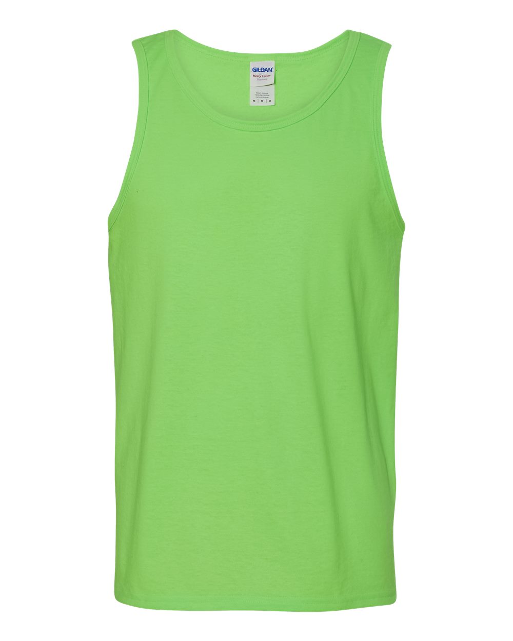 Gildan – – Heavy Cotton Tank Top – Neon Green Gildan – – Heavy Cotton Tank Top – Neon Green