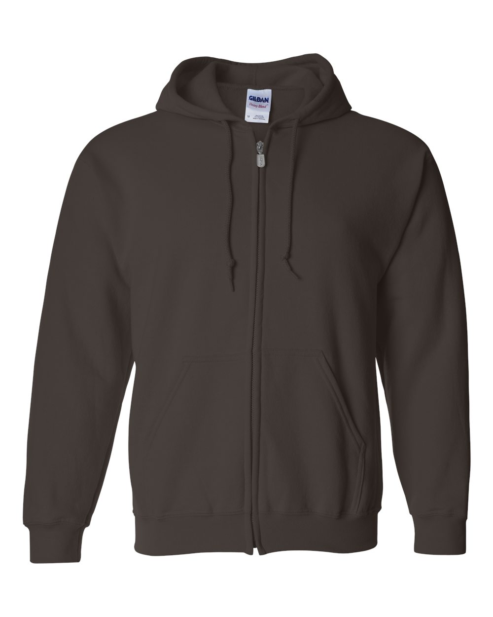 Gildan – – Heavy Blend Full – Zip Hooded Sweatshirt – Dark Chocolate Gildan – – Heavy Blend Full – Zip Hooded Sweatshirt – Dark Chocolate