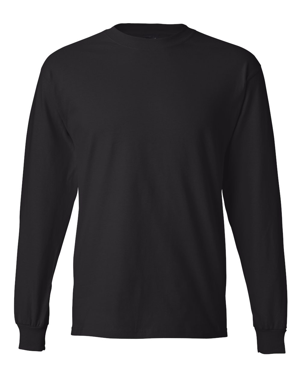 Hanes – – Beefy – T Long Sleeve T – Shirt – Black Hanes – – Beefy – T Long Sleeve T – Shirt – Black