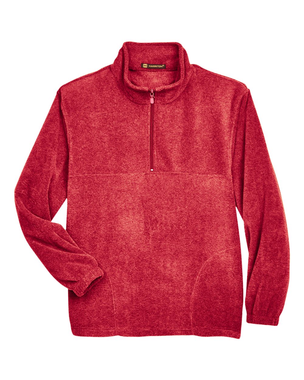 Harriton – M – Men’s Quarter – Zip Fleece Pullover – Red Harriton – M – Men’s Quarter – Zip Fleece Pullover – Red