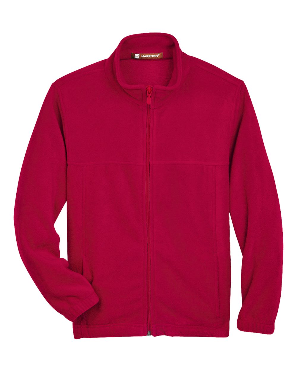 Harriton – MY – Youth Full – Zip Fleece – Red Harriton – MY – Youth Full – Zip Fleece – Red