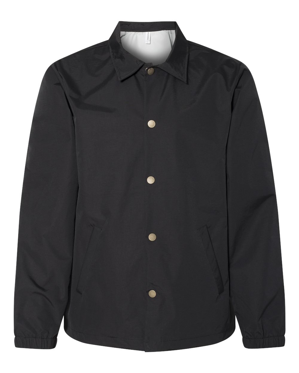 Independent Trading Co. – EXPB – Water – Resistant Windbreaker Coachs Jacket – Black – Independent Trading Co. – EXPB – Water – Resistant Windbreaker Coachs Jacket – Black –