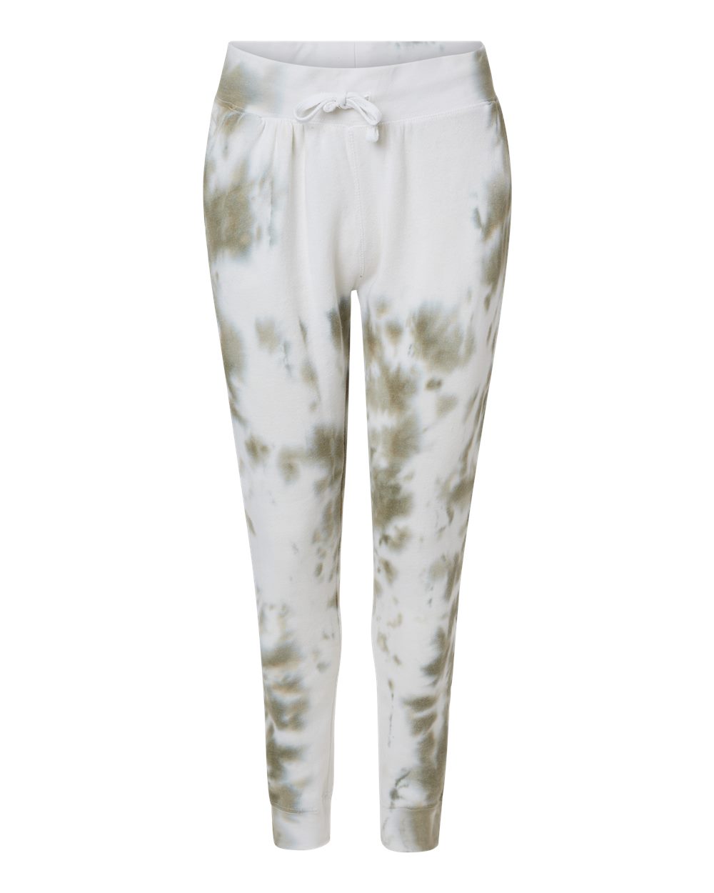 J. America – – Tie – Dyed Fleece Joggers – Olive Tie Dye –