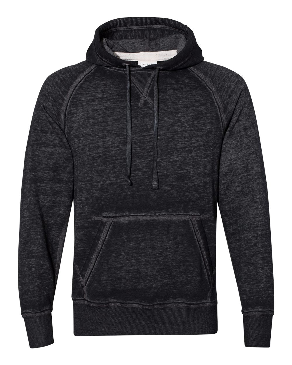 J. America – – Vintage Zen Fleece Hooded Sweatshirt – Twisted Black