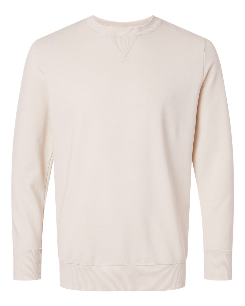 LAT – – Vintage Wash Fleece Crewneck Sweatshirt – Washed Natural LAT – – Vintage Wash Fleece Crewneck Sweatshirt – Washed Natural