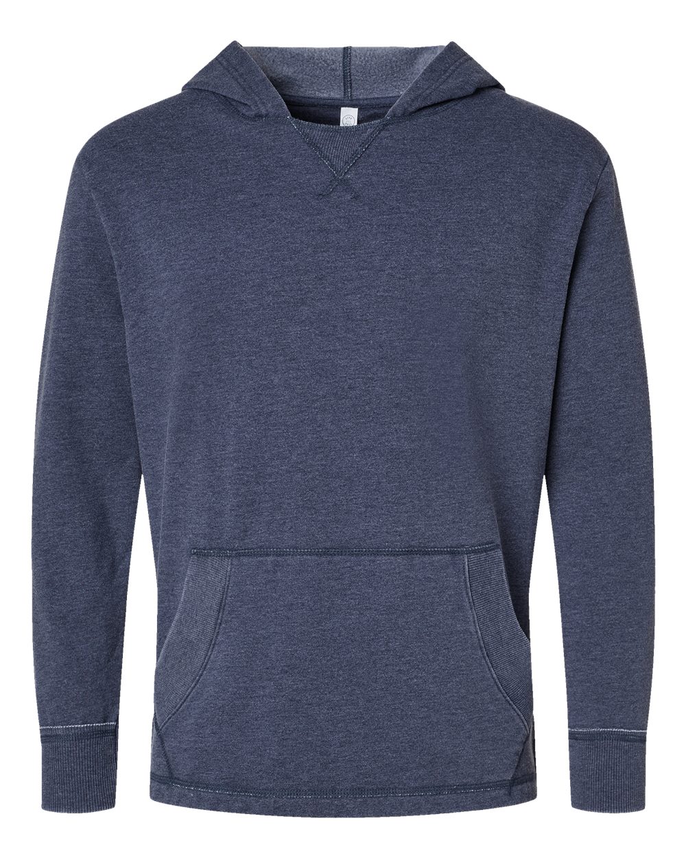LAT – – Vintage Wash Fleece Hoodie – Washed Navy