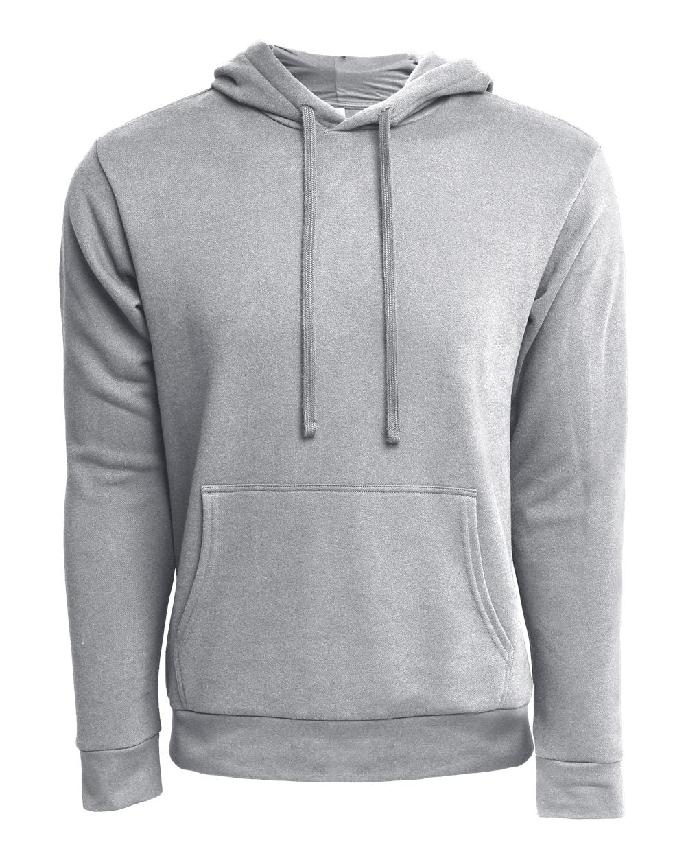 Next Level – – Laguna Sueded Hoodie – Heather Grey