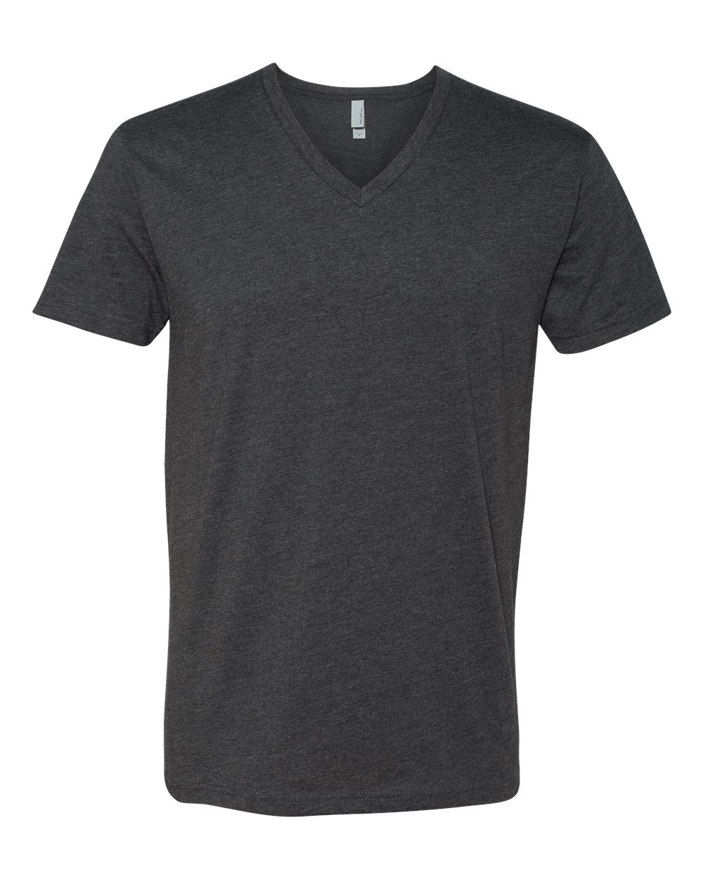 Next Level – – CVC V – Neck T – Shirt – Charcoal