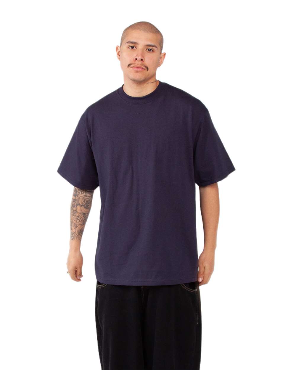 Shaka Wear – SHMHSS – Max Heavyweight T – Shirt – Navy