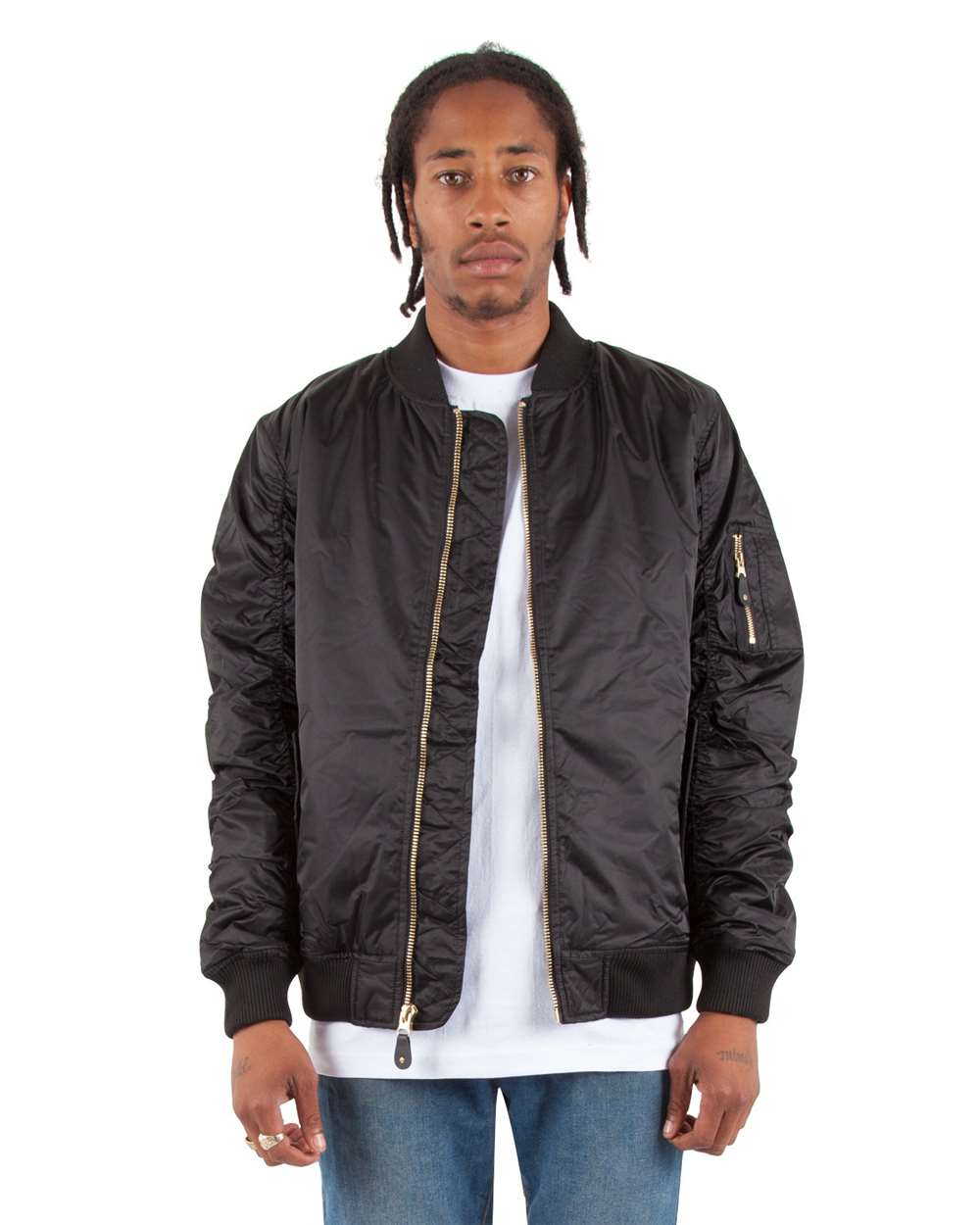 Shaka Wear – SHBJ – Bomber Jacket – Black